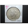 Image 1 : 1927-D US Peace $1; EST. $30-40