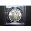 Image 1 : 1884-O US Silver Morgan $1; PCGS Graded MS63; EST. $65-90