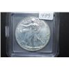 Image 1 : 2001 US Silver American Eagle $1; 1 Oz. Fine Silver; ICG Graded MS69; EST. $40-50
