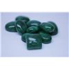 Image 1 : 123.75 CTW AFRICAN EMERALD CABUSHION LOOSE STONES