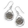 Image 1 : Wire Wrap Labradorite Earrings