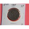 Image 1 : 1849 LARGE CENT