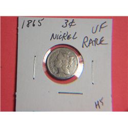 1865 3 CENT NICKEL