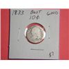Image 1 : 1833 BUST DIME