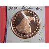 Image 1 : 2012 1 OUNCE COPPER EAGLE