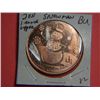 Image 1 : 2011 1 OUNCE COPPER SNOWMAN