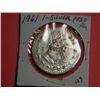 Image 1 : 1961 SILVER MEXICAN DOLLAR