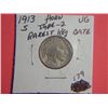 Image 1 : 1913 S BUFFALO NICKEL