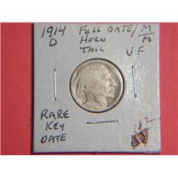 1914 D BUFFALO NICKEL