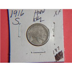 1916 S BUFFALO NICKEL