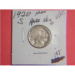 1920 S BUFFALO NICKEL