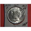 Image 1 : 1922 P PEACE DOLLAR
