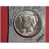 Image 1 : 1934 P PEACE DOLLAR