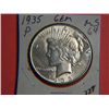 Image 1 : 1935 P PEACE DOLLAR