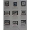 Image 2 : Framed "Stamps of Architecture" Silver toned frame and mat