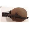 Image 1 : Authentic WWII German Canteen with Bakelite Cup, dated 1944 on neck of canteen.