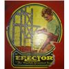 Image 2 : Vintage No 6 1/2 Erector Set, in original metal box. Comes with motor,