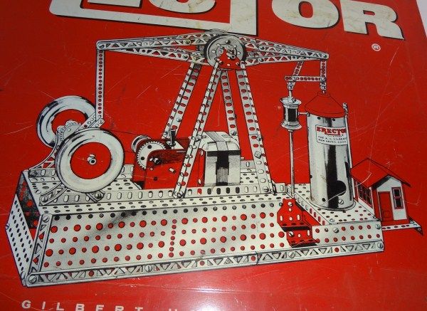 Vintage No. 10062 Erector Set Set, Gilbert, The Steam engine Set