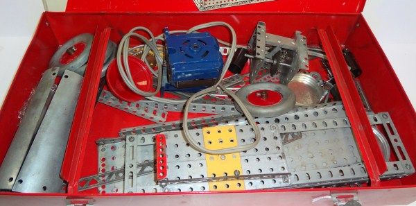 Vintage No. 10062 Erector Set Set, Gilbert, The Steam engine Set