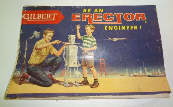 Vintage No. 10062 Erector Set Set, Gilbert, The Steam engine Set