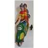 Image 2 : Vintage Metal Toy, Motorcycle with two passengers. Made in Western Germany