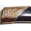 Image 3 : Vintage Cane Handle, with repousse' work, engraved James Zimmerman on end.