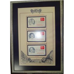 Framed Official Inaugural Cover Collection, 1981 Reagan - Bush