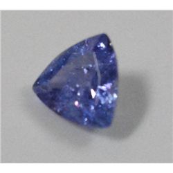 Loose gemstone - Tanzanite, Trillion Cut, .60 ct.
