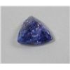 Image 2 : Loose gemstone - Tanzanite, Trillion Cut, .60 ct.