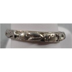 Vintage Sterling Silver Ring found in Scotland 3.5 grams, size 9