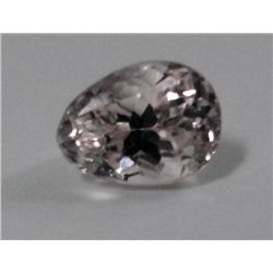 Loose Gemstone - 1.9 ct Sparkling Top Pink Kunzite -Pear Shape