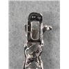 Image 3 : Sterling Silver and Garnet & Bracelet, fits a 7" wrist