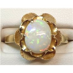 14k gold Opal ring