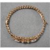 Image 2 : Vintage 14k Gold with Diamonds & Opals Bracelet