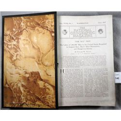 Bound volume #32 July to DEC 1917: Issues from the war years are RARE.