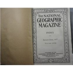 Bound volume #71 Jan to June 1937
