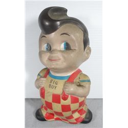 Vintage Kewpie "Big Boy" hard rubber Bank. 9" tall.