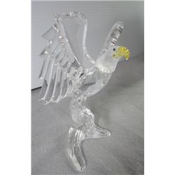 Swarovski Silver Crystal Bald Eagle, Mint in Box