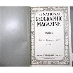 Bound volume  #52 July to Dec 1927.many color pics of  moths and butterflies