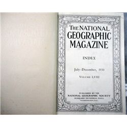 1930 library bound volumes of JAN thru DEC .Library volumes have an index