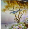 Image 2 : Nippon, Scenic Landscape with Blue & White Bird,  celery dish