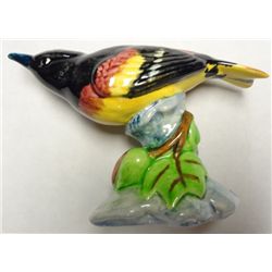 Stangl Pottery Bird,  Marked MW with number 3402 on bottom of piece