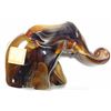 Image 2 : Elephant, Caramel Slag End O'Day Glass by Imperial
