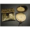 Image 2 : Vintage Zell Fifth Avenue Compact in shape of Pocket Watch  2 1/2" in diameter