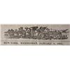 Image 2 : CIVIL WAR NEWSPAPER- NEW YORK TRIBUNE 1/8/1868