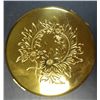 Image 1 : Large Vintage Compact, signed Dorsett Fifth Avenue, Measures  4" in diameter