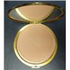 Image 2 : Large Vintage Compact, signed Dorsett Fifth Avenue, Measures  4" in diameter