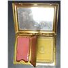 Image 2 : Vintage Mother of Pearl Compact signed by "Shields"  2" x 3"