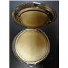 Image 2 : Vintage signed "Evans" double compact, Mesh outer, 2 3/4" in diameter