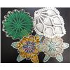 Image 3 : Huge Lot of Vintage Hand Crocheted & Tatted doilies and armrest covers